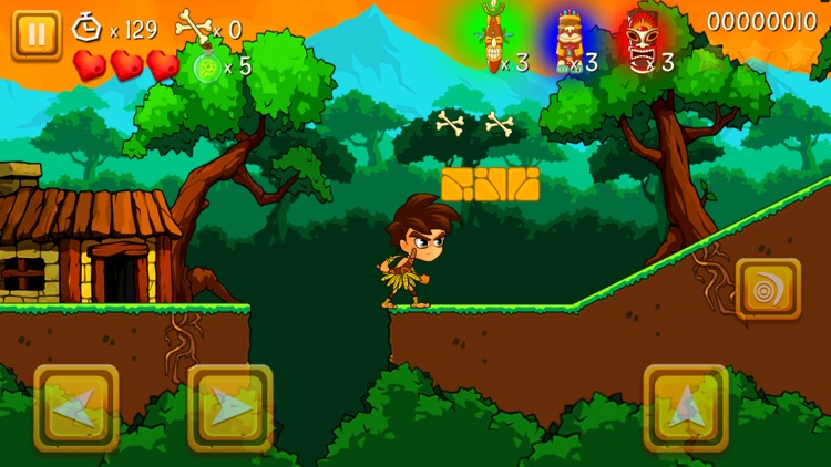 Super Tribe Boy: Dino Run screenshot-0