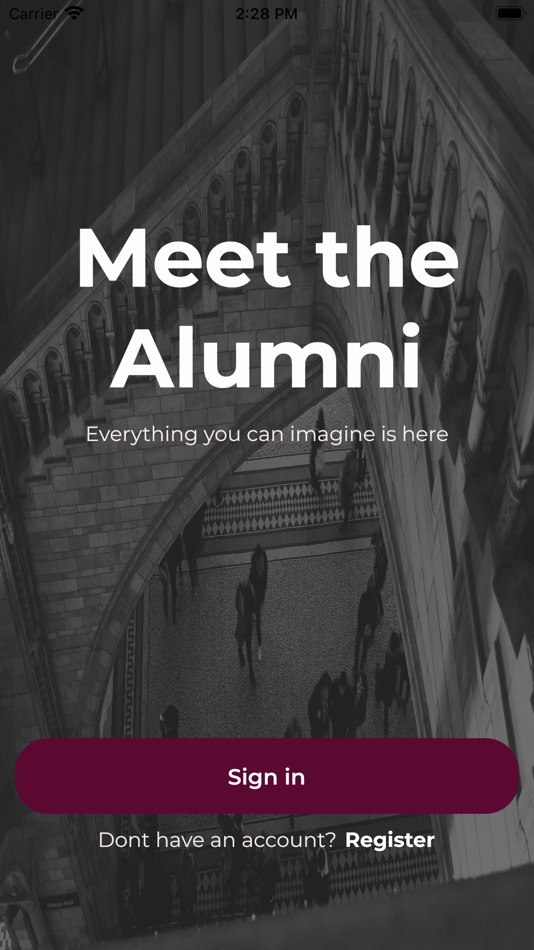 #1. Denning Alumni Network (DAN) (iOS) 由: Huzaifa Shabbir Hussain