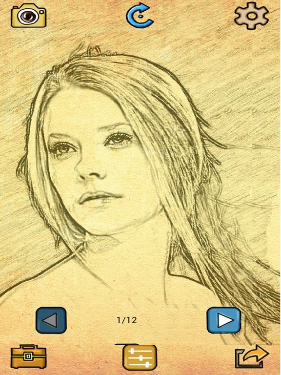 Screenshot #4 pour Photo Sketch - Doodle Effects