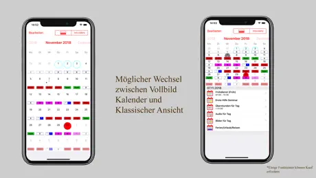 Dienstplan-Kalender