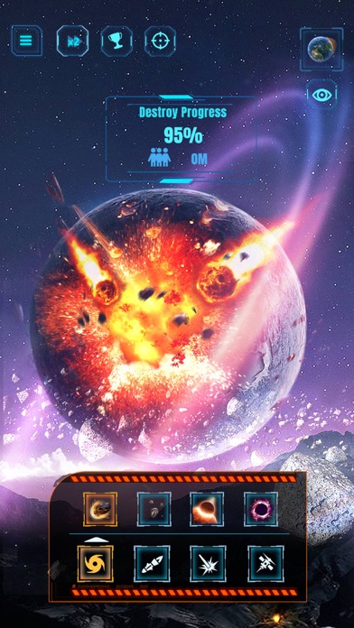 Solar Planet Smash Simulator Screenshot