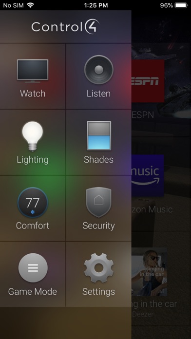 Control4 for OS 3 Screenshot