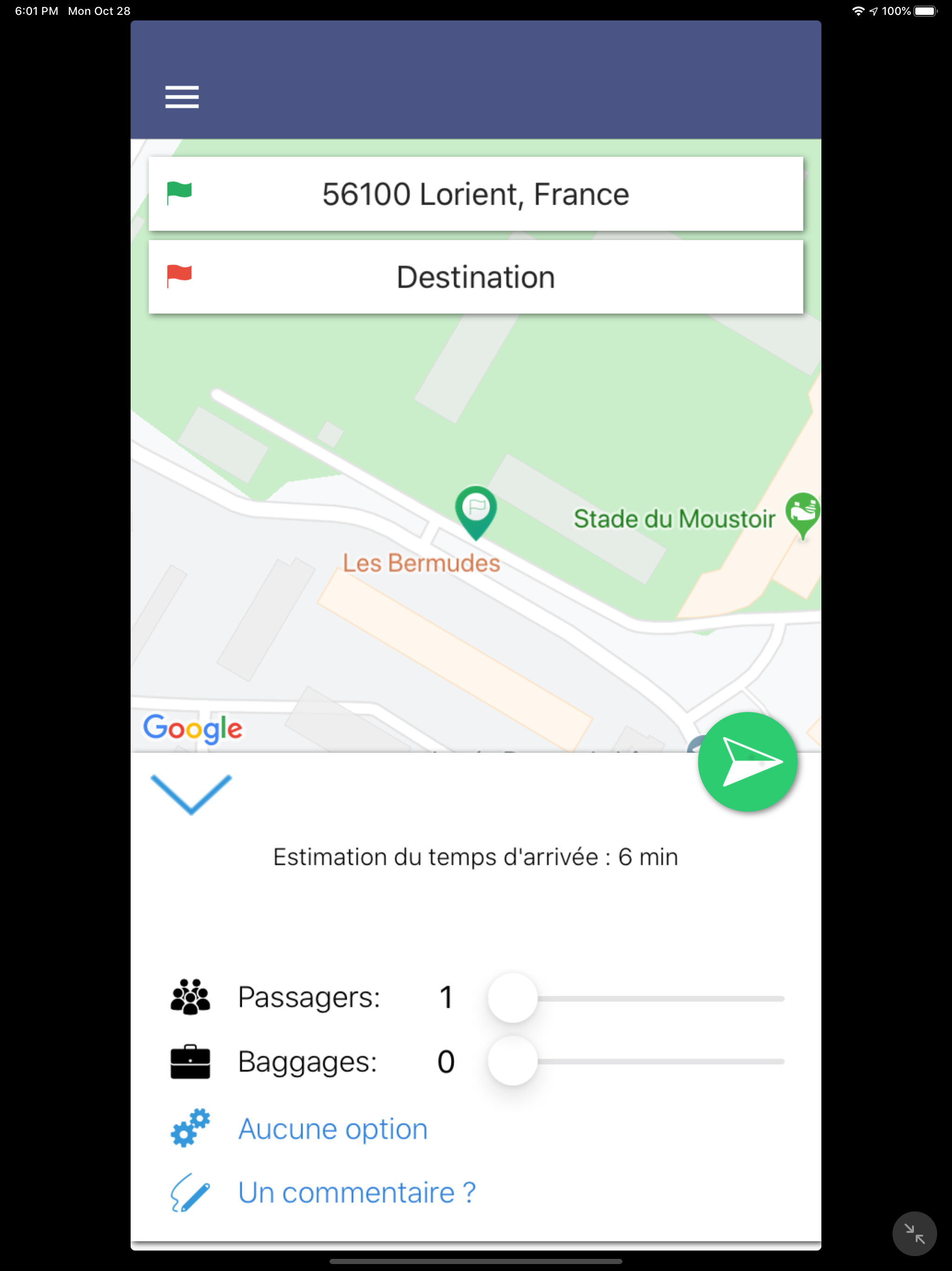 Taxi Lorient