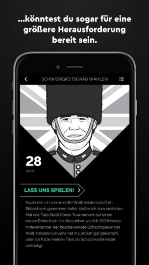 Screenshot von Play Magnus - Spiele Schach auf dem iPhone 5
