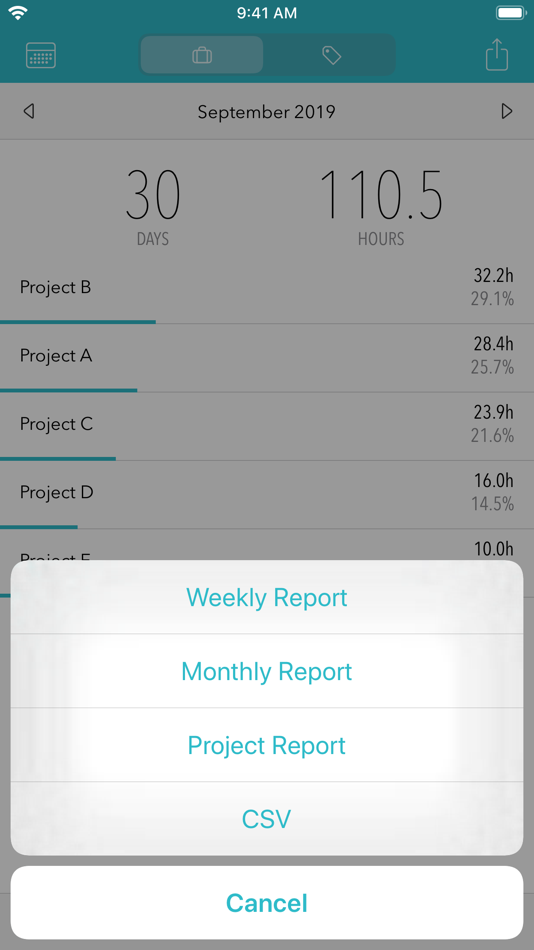 #5. Timesheet - Time Tracker (iOS) 由: Flask LLP