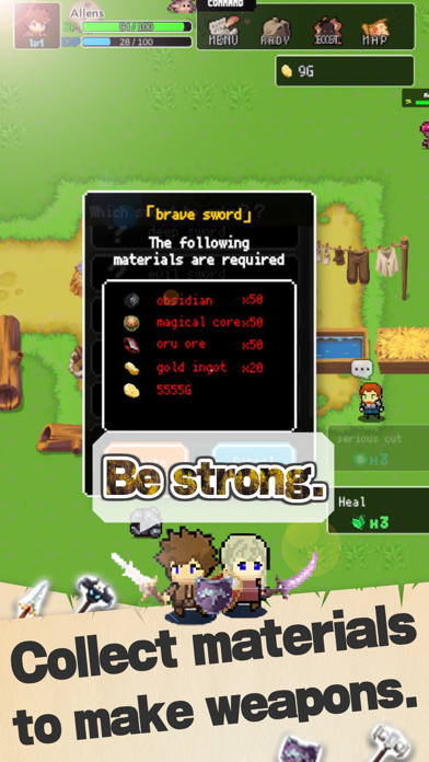 Levelup RPG 2D Screenshot