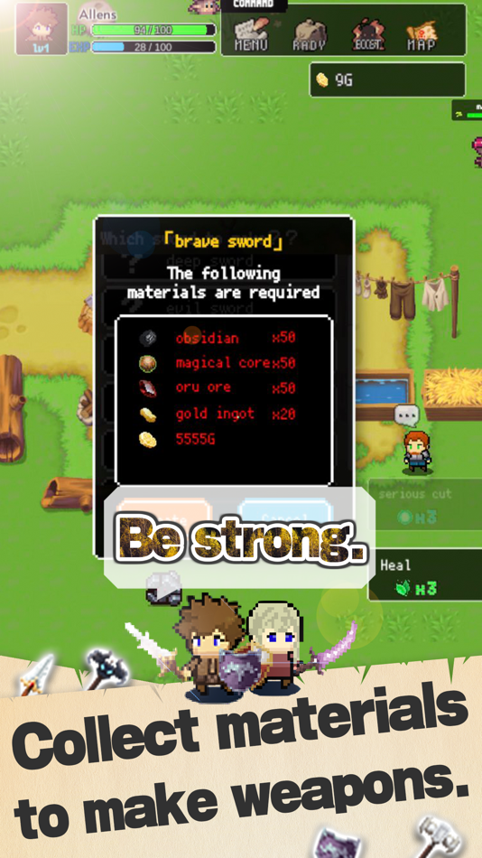 #4. Levelup RPG 2D (iOS) 由: YOSHIYUKI NAKASHIMA