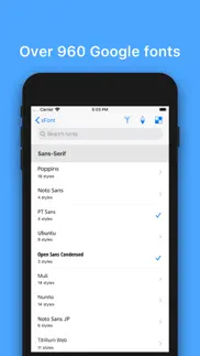 xfont - custom font installer iphone resimleri 4