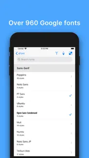 xfont - custom font installer iphone screenshot 4