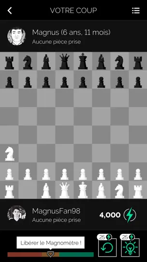 Capture d'écran de Play Magnus - Jouer Aux échecs sur iPhone 3