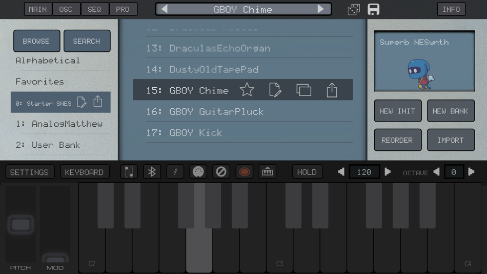#3. SNESynth: Chiptune Power! (iOS) 由: AudioKit Pro