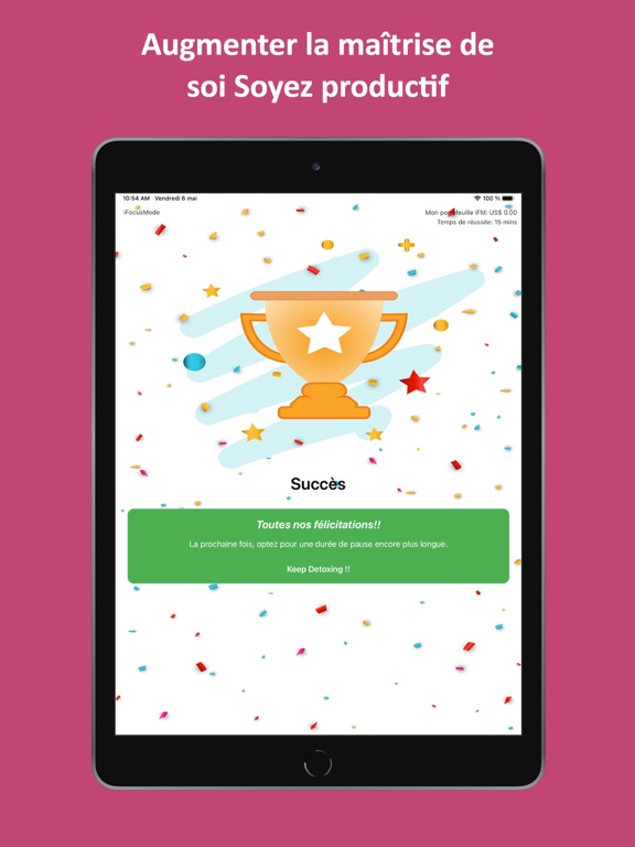 Screenshot #5 pour Restez concentré - IFocusMode