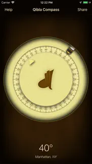 isalam: qibla compass iphone screenshot 2