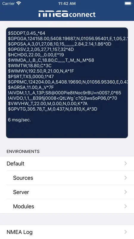 NMEAconnect screenshot 1 of 8