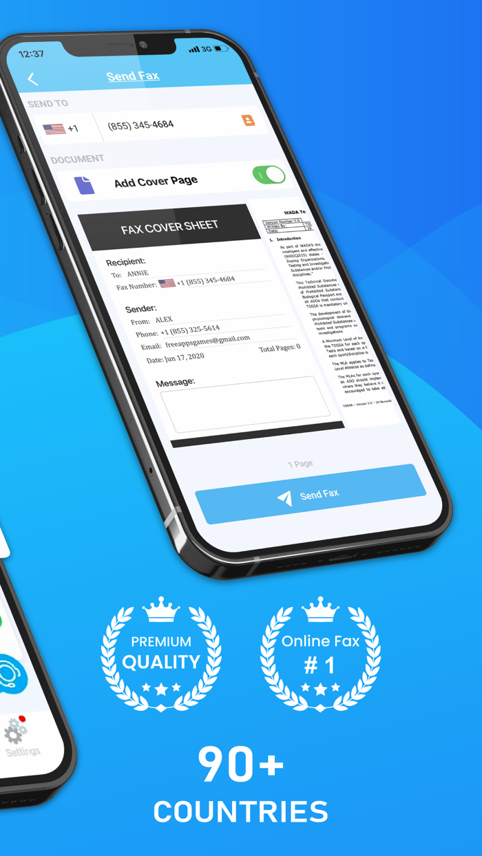 Fax From IPhone Send andReceive