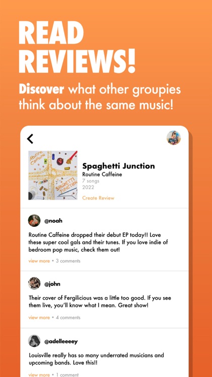 Groupie: Discover Share Listen screenshot-8