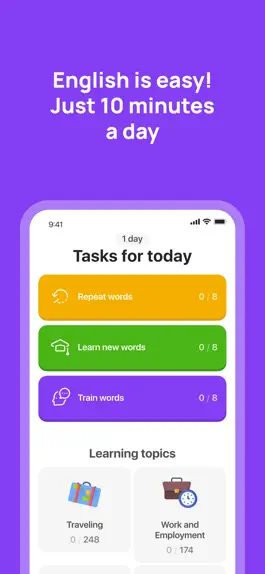 10 Minute English Game screenshot 10 Minute English mod apk