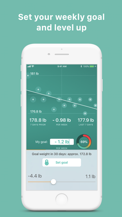 Scelta: Weight Loss Tracker Screenshot