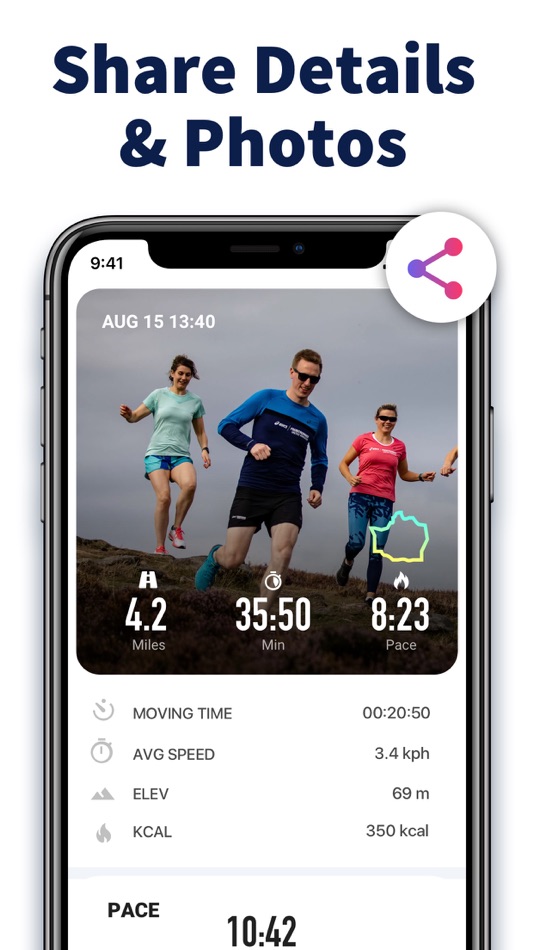 #5. Running App - Run Tracker (iOS) 由: Leap Health