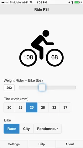 Game screenshot Ride PSI - Bike Tire Pressure mod apk