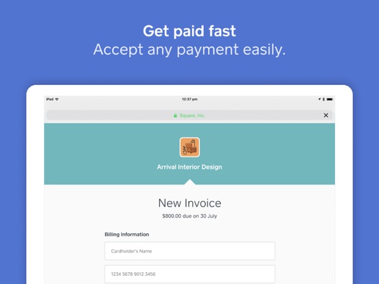 Square Invoices screenshot 5