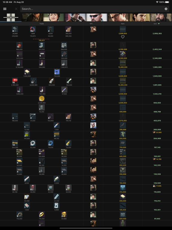 Database for Tarkovのおすすめ画像10