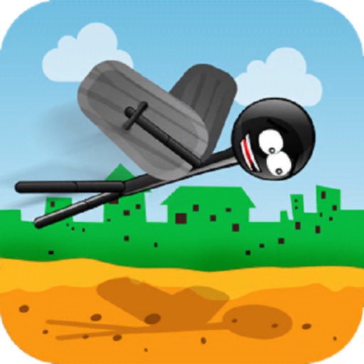 Sketchy Wings Flappy Stickman icon