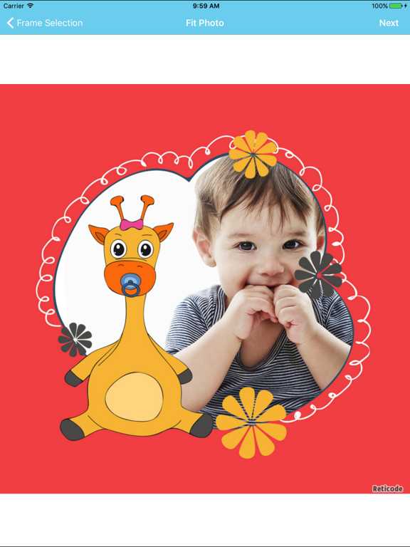 Baby Photo Frames & Editor screenshot 4