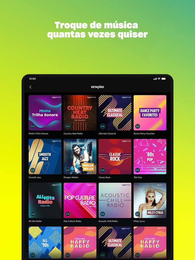 Amazon Music: Ouça podcasts na App Store