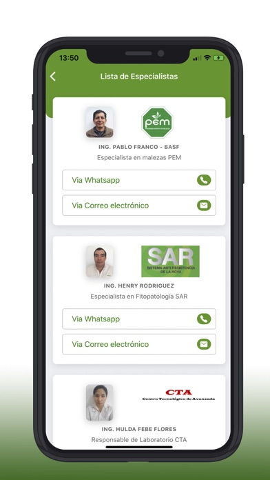 Interagro Clientes Screenshot