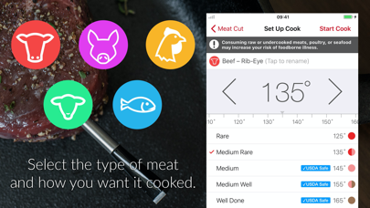 MEATER® Smart Meat Thermometer Screenshot