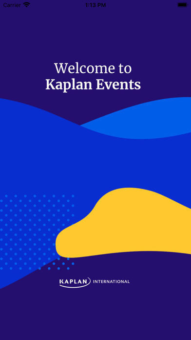 Kaplan Events Screenshot