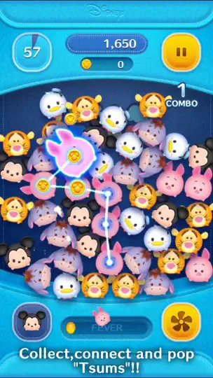 Capture d'écran de LINE: Disney Tsum Tsum sur iPhone 2