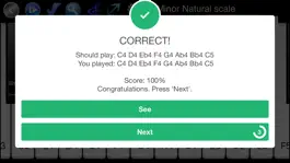 Game screenshot фортепиано весы и аккорды hack