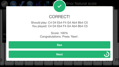 Piano Scales & Chords Screenshot