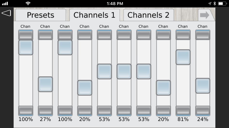 #3. Paradigm Touchscreen Remote (iOS) By: Electronic Theatre Controls, Inc.