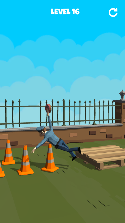 #3. Clumsy Cop (iOS) 由: Mustafa Ilker Goncu
