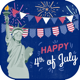 4th of July Photo Frames - USA