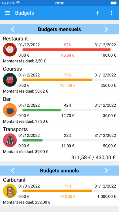 Screenshot #3 pour Fast Budget – Dépenses