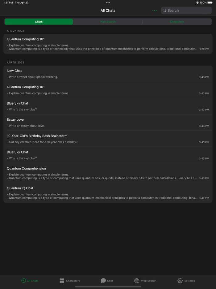 GPChat - Advanced AI Chatbot