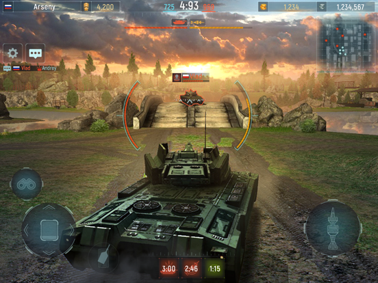 せんしゃ 戦争 戦車 ゲーム - Modern Tanksのおすすめ画像1