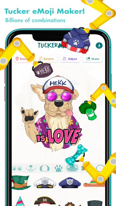 Screenshot #2 pour TuckerMoji - Tucker Budzyn Dog