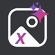 ImageX - AI Photo Enhancer app icon - Graphics & Design app for iPhone