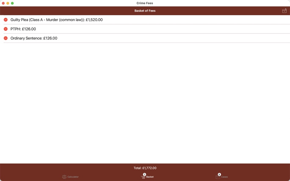 #3. Crime Fees (macOS) 由: Willis Software Limited