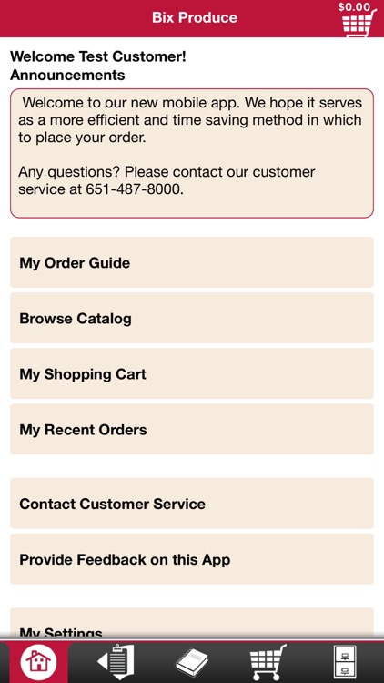 Bix Produce Checkout