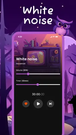 Game screenshot Sleep sounds & White noise app apk