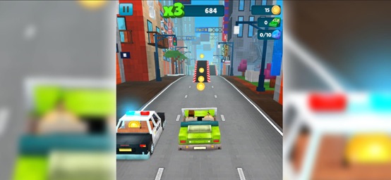 Screenshot of Robber Race Escape: Cop Chase