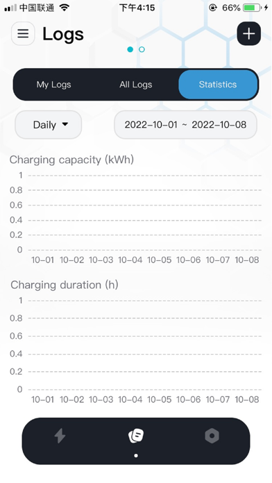 Massimo EV Charger Screenshot