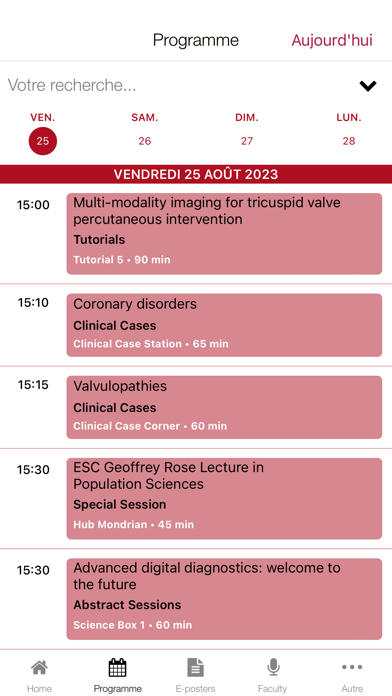 ESC Congress 2023 Screenshot