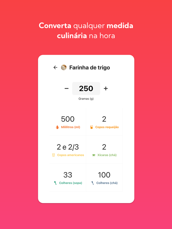 Screenshot #4 pour Calculadora Culinária